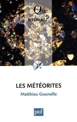 Livrenpoche : Les météorites - Matthieu Gounelle - Livre