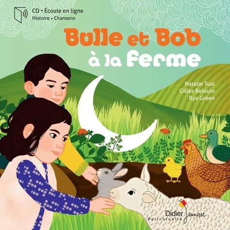 Livrenpoche : Bulle et Bob à la ferme - Natalie Tual - Livre