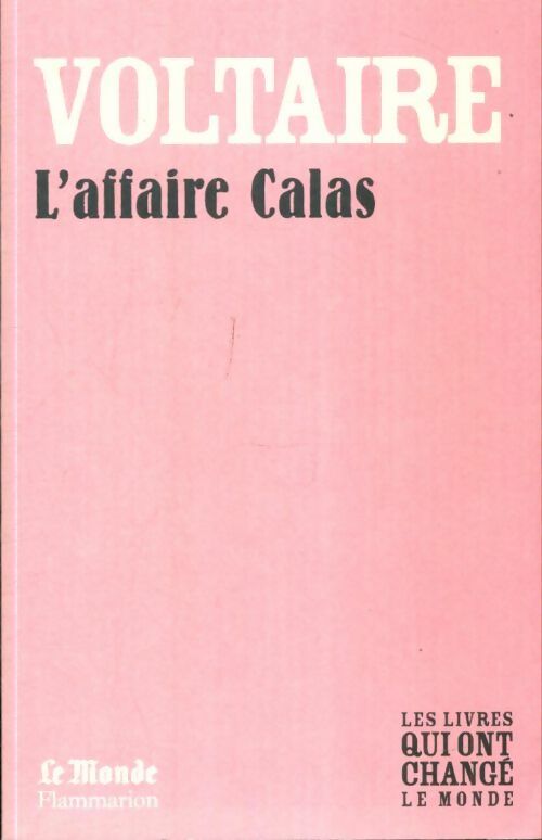 Livrenpoche : L'affaire Calas - Voltaire - Livre