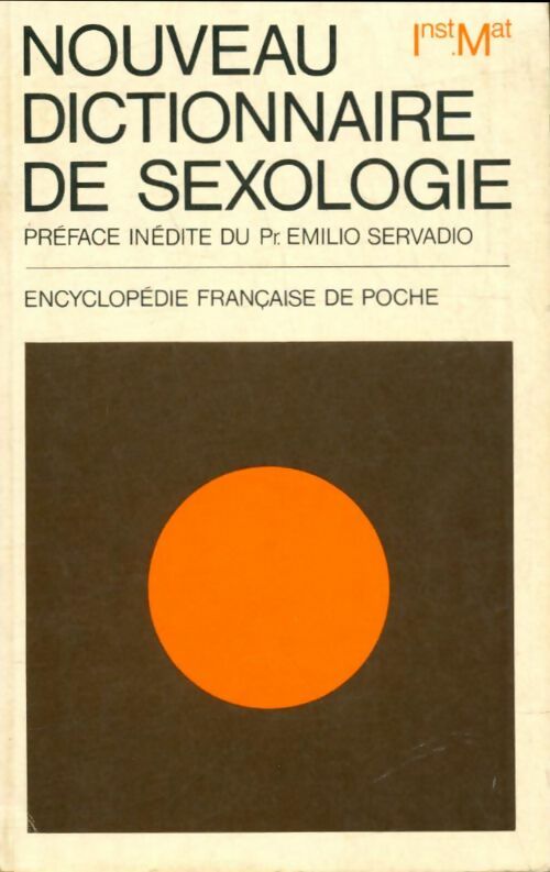 Livrenpoche : Nouveau dictionnaire de sexologie Inst-Mat - Collectif - Livre