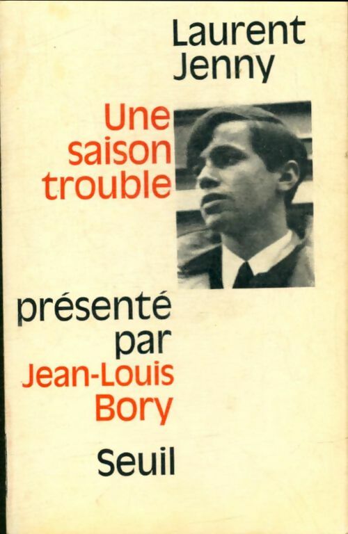 Livrenpoche : Une saison trouble - Laurent Jenny - Livre