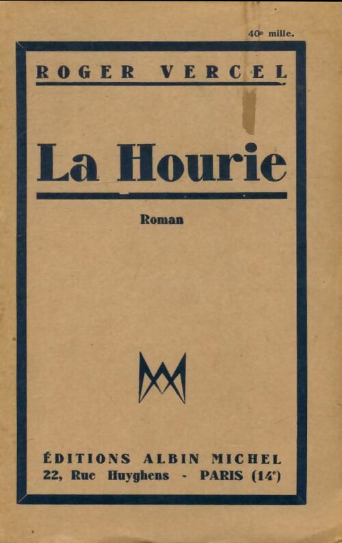 Livrenpoche : La Hourie - Roger Vercel - Livre