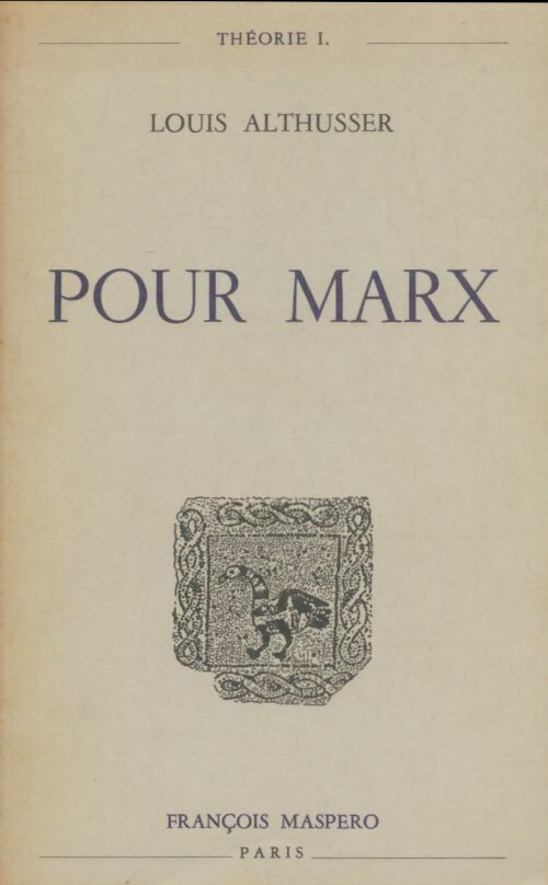 Livrenpoche : Pour Marx - Althusser Louis - Livre