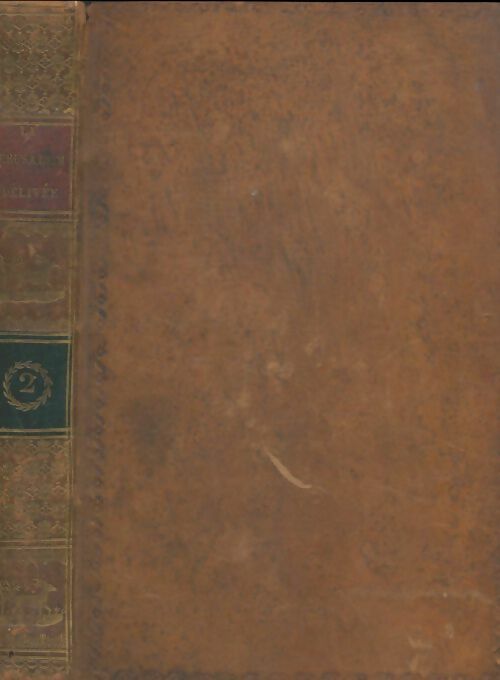 Livrenpoche : La jérusalem délivrée Tome II - P.L.M. Baour-Lormian - Livre