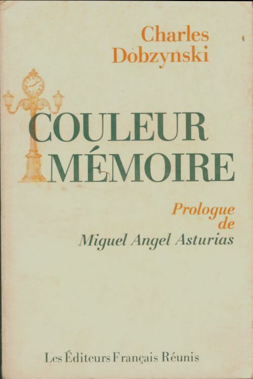 Livrenpoche : Couleur mémoire - Charles Dobzynski - Livre