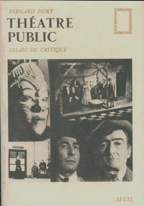 Livrenpoche : Théâtre public : 1953-1966 - Bernard Dort - Livre