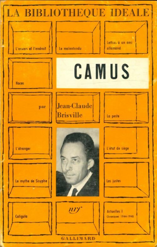 Livrenpoche : Camus - Jean-Claude Brisville - Livre