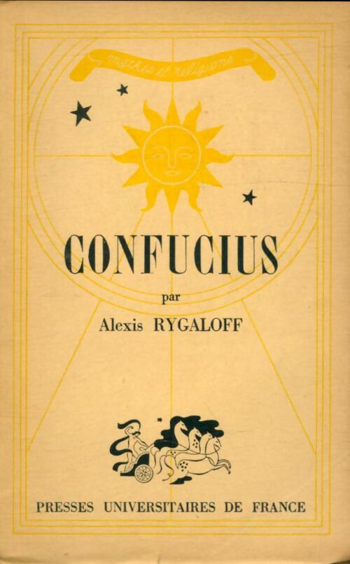 Livrenpoche : Confucius - Alexis Rygaloff - Livre