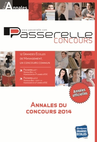 Livrenpoche : Annales passerelle concours 2014-2015 - Studyrama - Livre