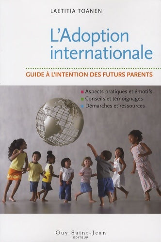 Livrenpoche : Adoption internationale - Laetitia Toanen - Livre