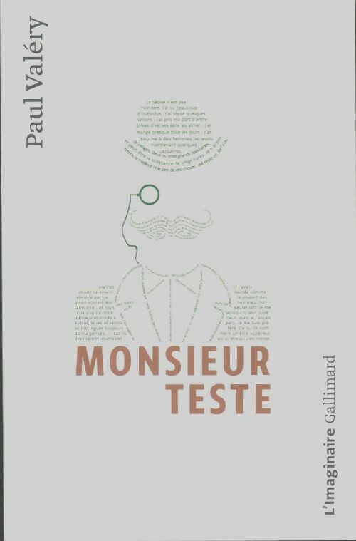 Livrenpoche : Monsieur Teste - Paul Valéry - Livre