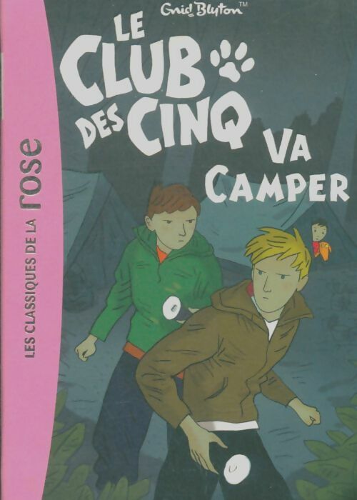 Livrenpoche : Le club des cinq va camper - Enid Blyton - Livre