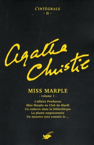 Livrenpoche : Miss marple - volume 1 (intégrale t. 2) - Agatha Christie - Livre