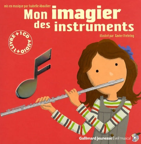 Livrenpoche : Mon imagier des instruments - Isabelle Aboulker - Livre