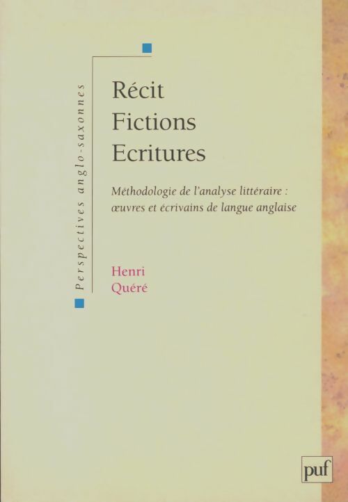 Livrenpoche : Récit : Fictions Écritures - Henri Quéré - Livre