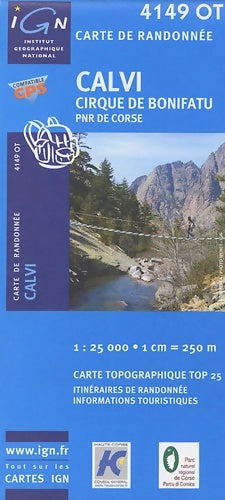 Livrenpoche : Calvi / cirque de Bonifatu / PNR de la Corse - Collectif - Livre