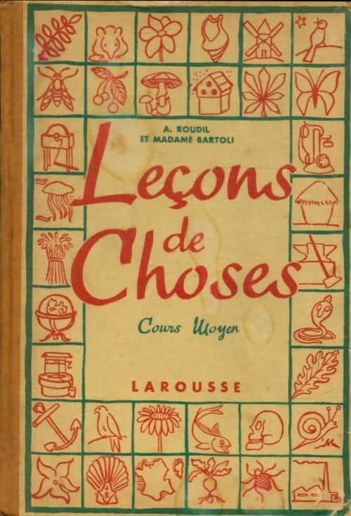 Livrenpoche : Leçons de choses CM - A. Roudil - Livre