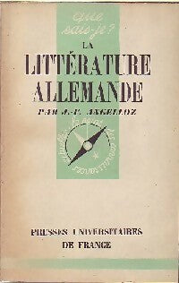 Livrenpoche : La littérature allemande - J.-F. Angelloz - Livre