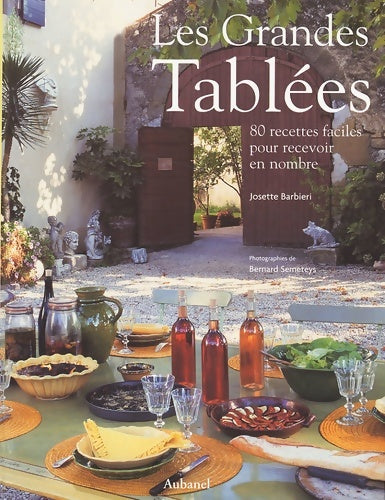 Livrenpoche : Les Grandes Tablées - Josette Barbieri - Livre