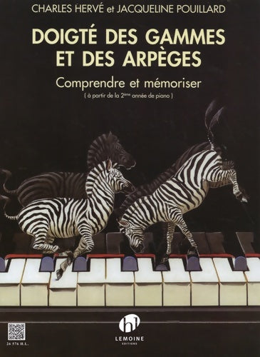 Livrenpoche : Doigté des gammes et arpèges - Charles Herve - Livre