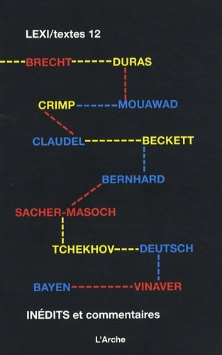 Livrenpoche : Lexi/ Textes 12 - Collectif - Livre