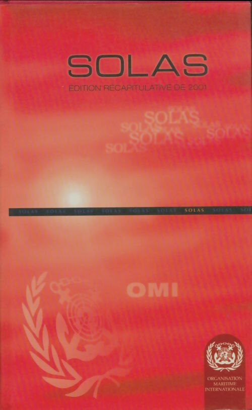 Livrenpoche : Convention Solas 2001 - Collectif - Livre