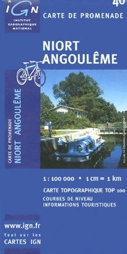 Niort Angoulême - Collectif -  Carte de promenade - Livre