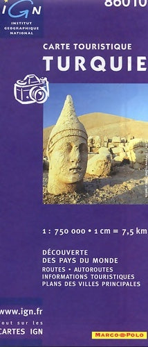 Turquie - Collectif -  Carte touristique - Livre