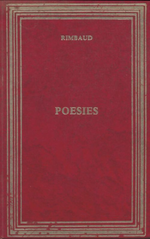 Livrenpoche : Poésies - Arthur Rimbaud - Livre