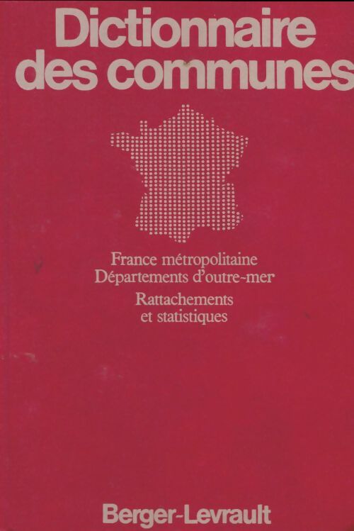 Livrenpoche : Dictionnaire des communes - Collectif - Livre