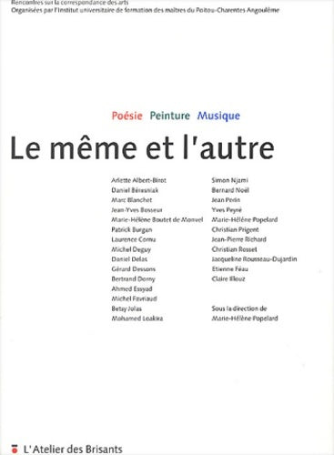 Livrenpoche : Le Même et l'autre - Collectif - Livre