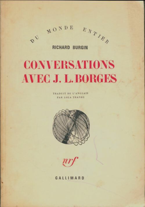 Livrenpoche : Conversations avec J L Borges - Richard Burgin - Livre