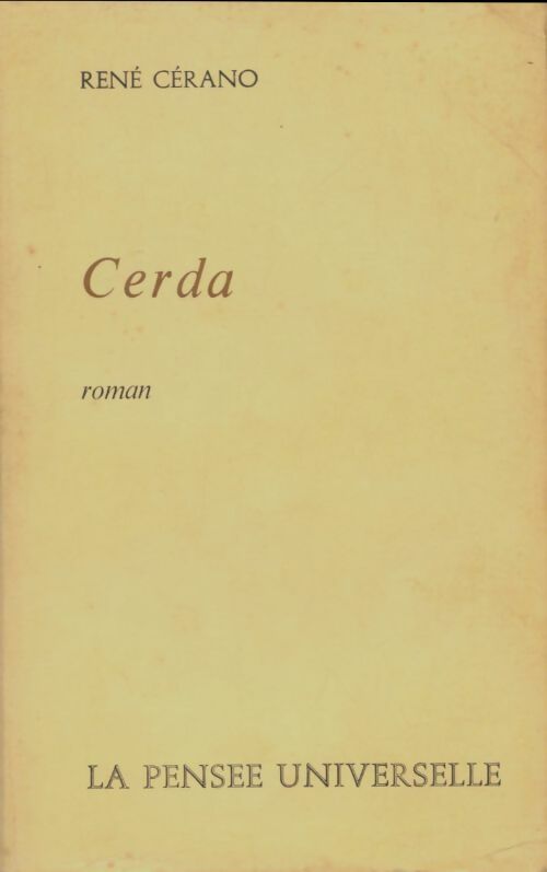 Livrenpoche : Cerda - René Cérano - Livre