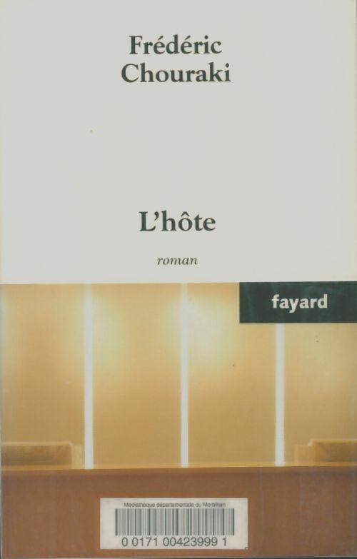 Livrenpoche : L'hôte - Frédéric Chouraki - Livre