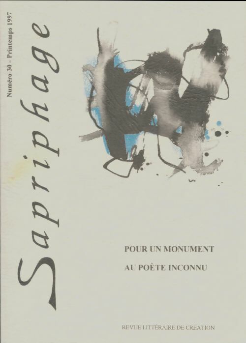 Livrenpoche : Sapriphage n°30 - Collectif - Livre
