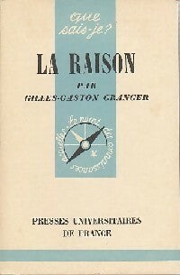 Livrenpoche : La raison - Gilles-Gaston Granger - Livre