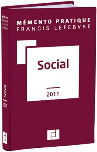Livrenpoche : Mémento social - Francis Lefèbvre - Livre