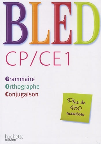 Livrenpoche : Bled CP/CE1 - Livre élève - Ed. 2009 - Daniel Berlion - Livre