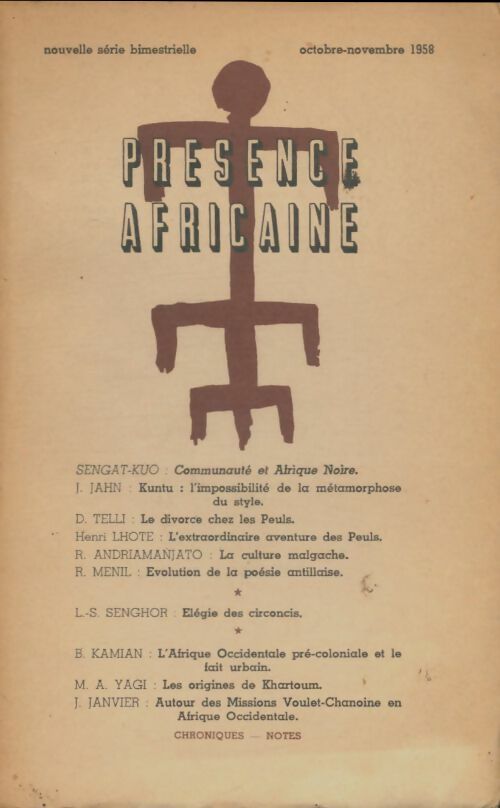 Livrenpoche : Présence africaine n°22 - Collectif - Livre