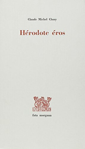 Livrenpoche : Hérodote Eros - Claude Michel Cluny - Livre