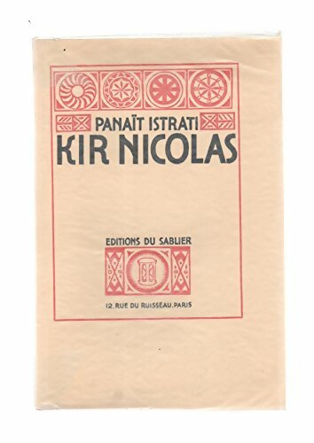 Livrenpoche : Kir Nicolas - Panaït Istrati - Livre