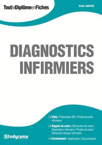 Livrenpoche : Diadnostics infirmiers - Badia Jabrane - Livre