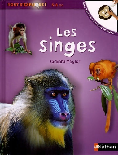 Livrenpoche : Les singes - Barbara Taylor - Livre