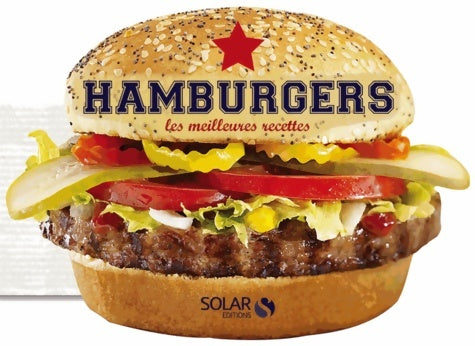 Livrenpoche : Hamburgers - forme découpée - Stéphanie Bulteau - Livre
