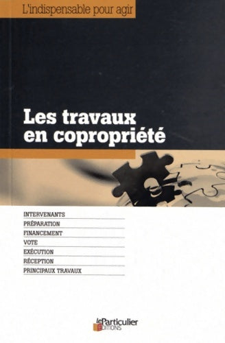 Livrenpoche : Les travaux en copropriété - Collectif - Livre