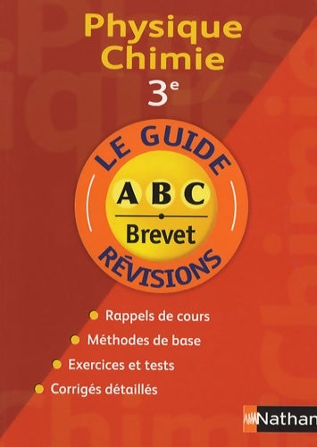 Livrenpoche : Guide abc brevet phys/chimie - Olivier Lemaire - Livre