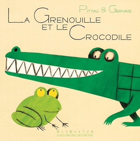 Livrenpoche : La grenouille et le crocodile - Francesco Pittau - Livre