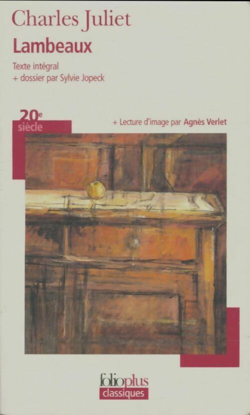Livrenpoche : Lambeaux - Charles Juliet - Livre