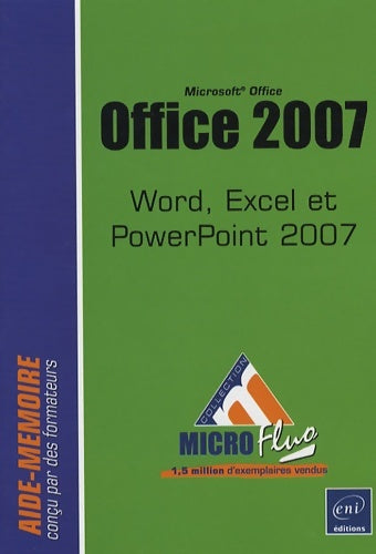 Livrenpoche : Microsoft® office 2007 - Word excel et powerpoint 2007 - Corinne Hervo - Livre