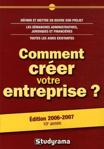 Livrenpoche : Comment créer votre entreprise - Collectif - Livre